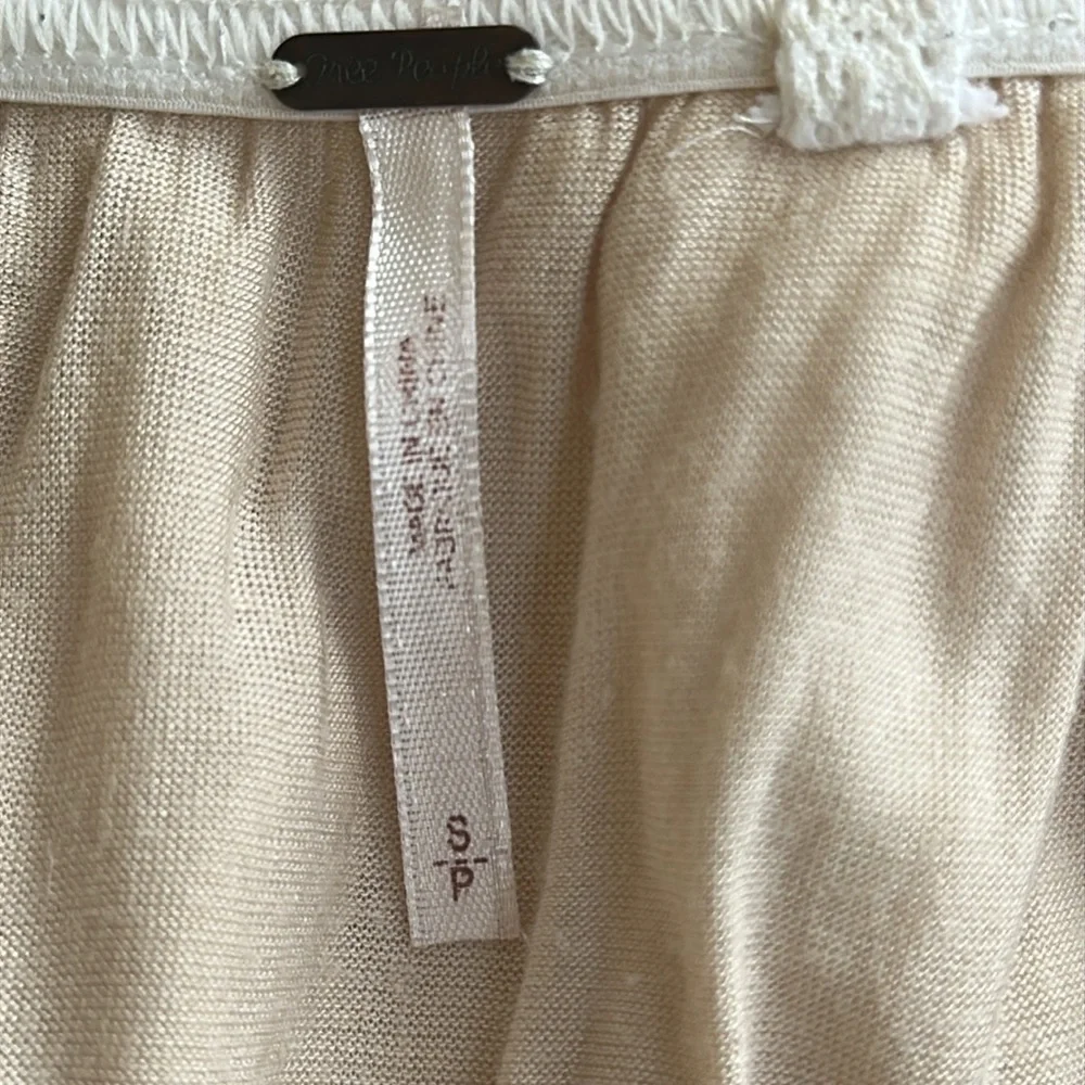 Free People White Tahlia Strapless Lace Romper - Picture 9 of 14